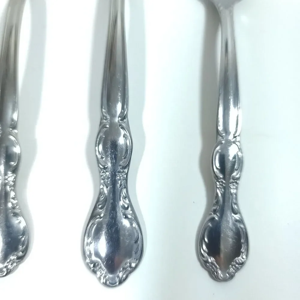 WM. Rogers &Son Royal Manor Single Place Setting Stainless Flatware Set 5 Piece
